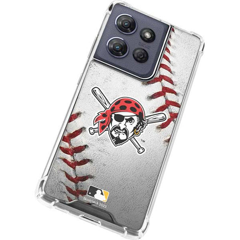 MLB Pittsburgh Pirates Game Ball Moto G Power 5G (2025) Clear Case